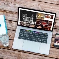 Brewology Website Design Laptop