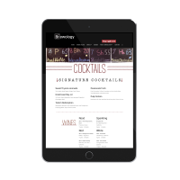 Brewology Website Design Tablet