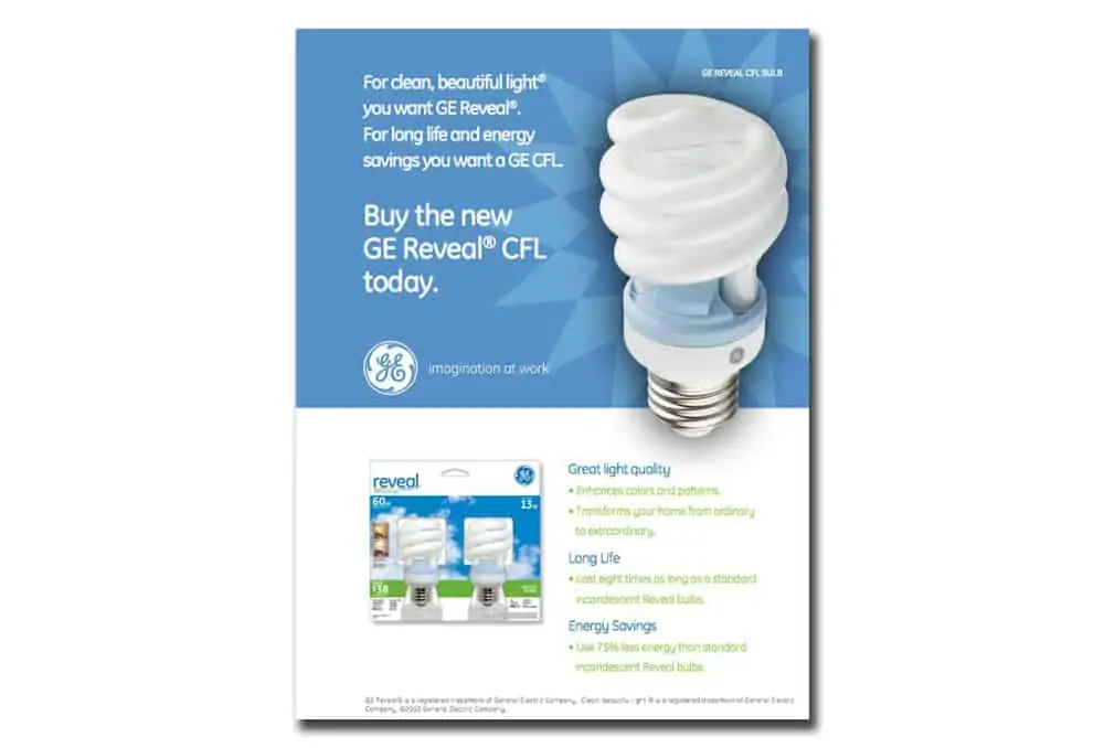 General Electric Ad Design
