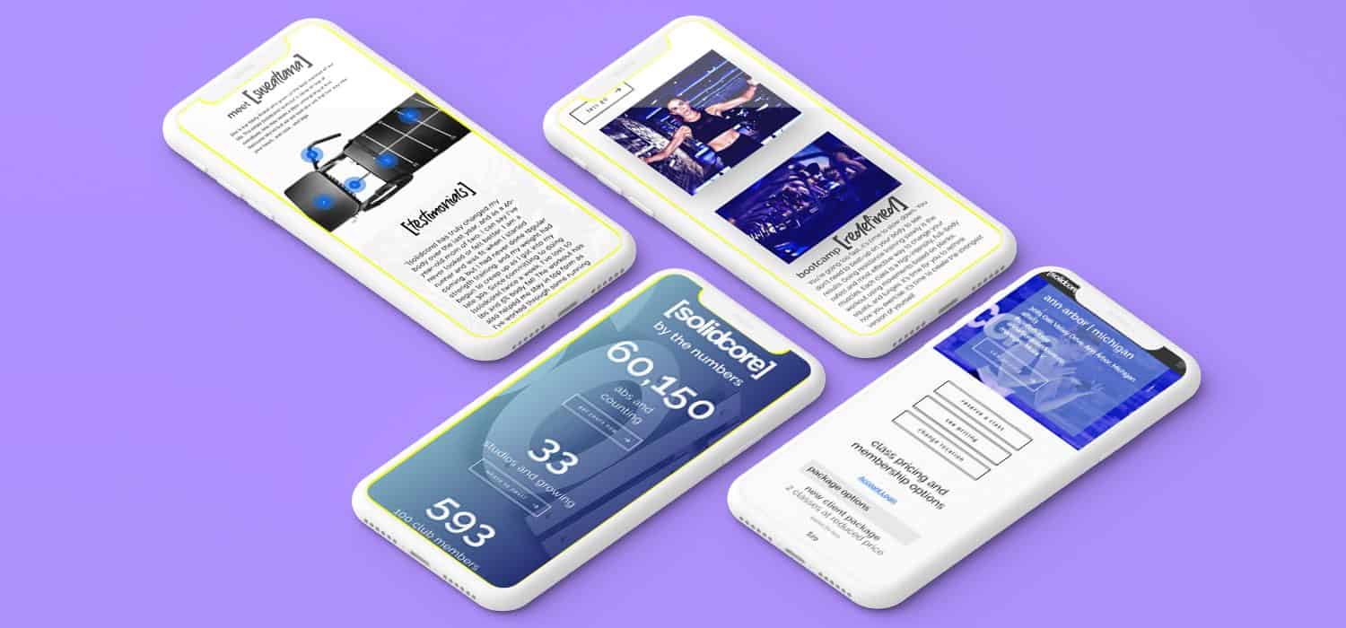 Solidcore Website Design