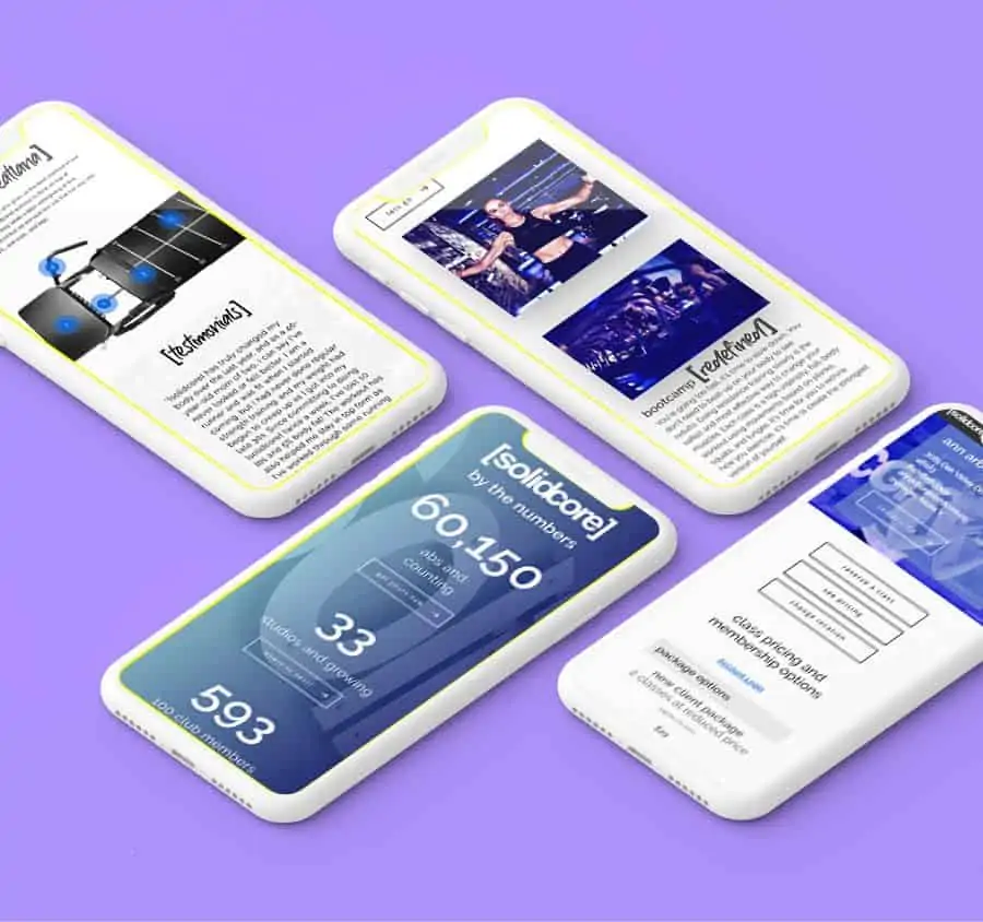 Solidcore Website Design