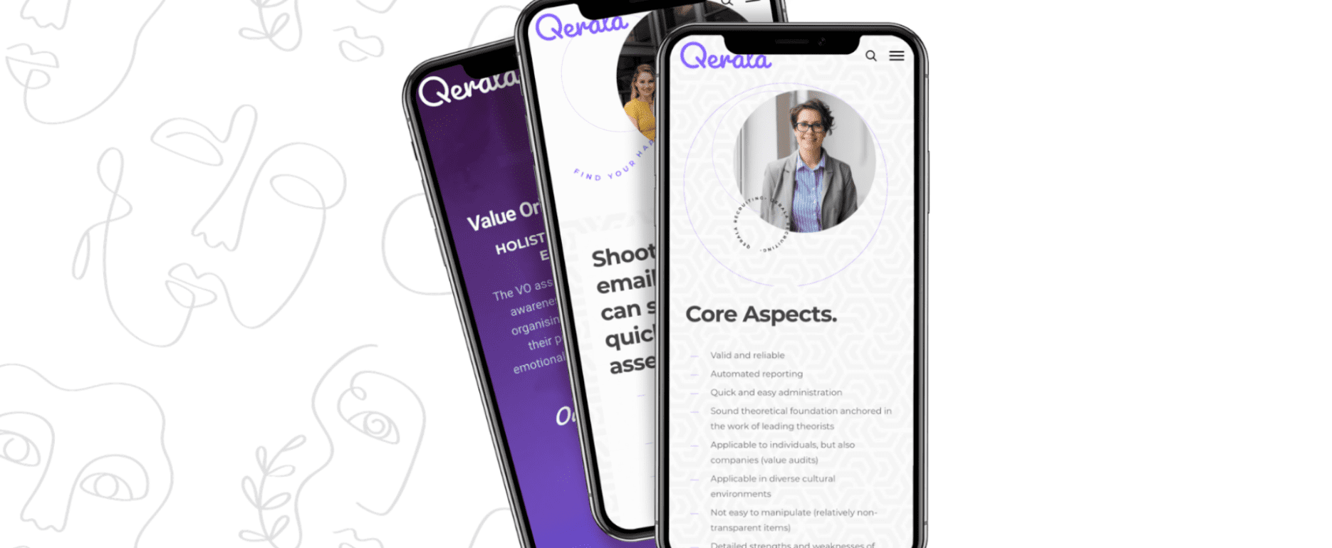 Qerala brand design by MOKA Creative