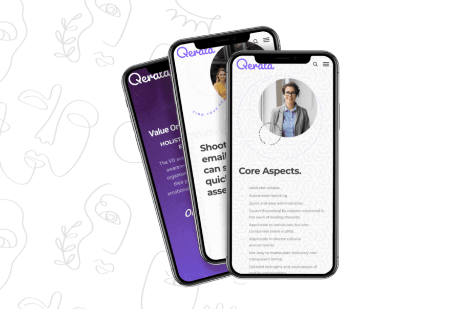 Qerala brand design by MOKA Creative